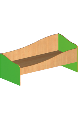 Кровать детская тип 2 (с ограждением)